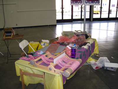 Maker Faire display setup